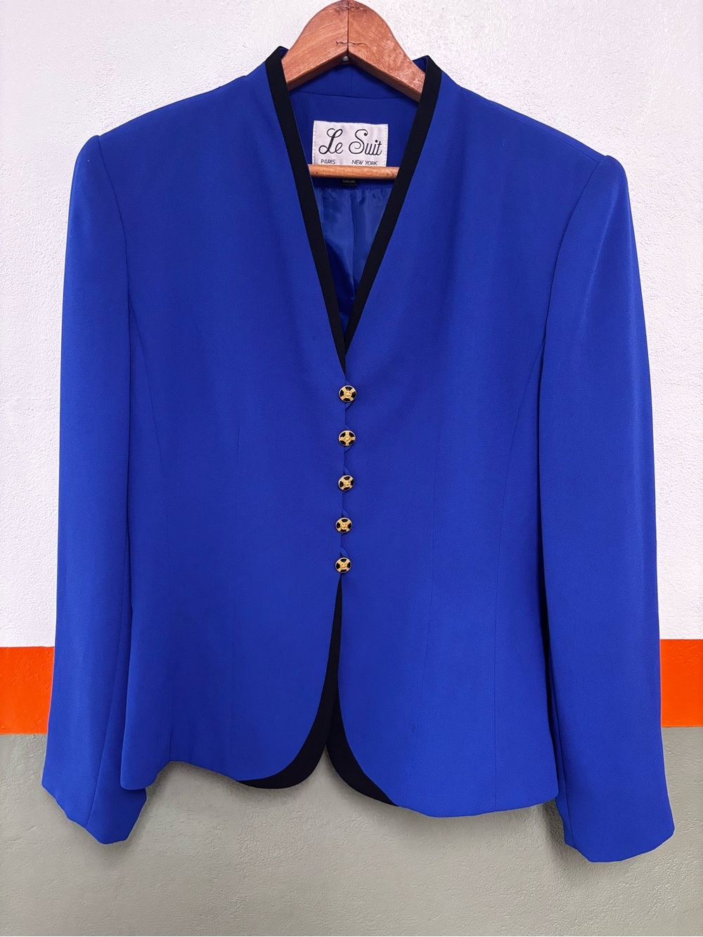Le Suit Royal Blue Blazer